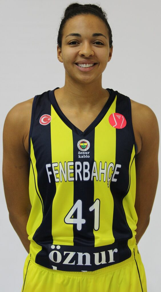 Kiah Stokes 41 Fenerbahçe Women's Basketball 20191031