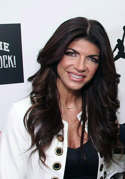 Teresa Giudice at New York Fashion Week 2016