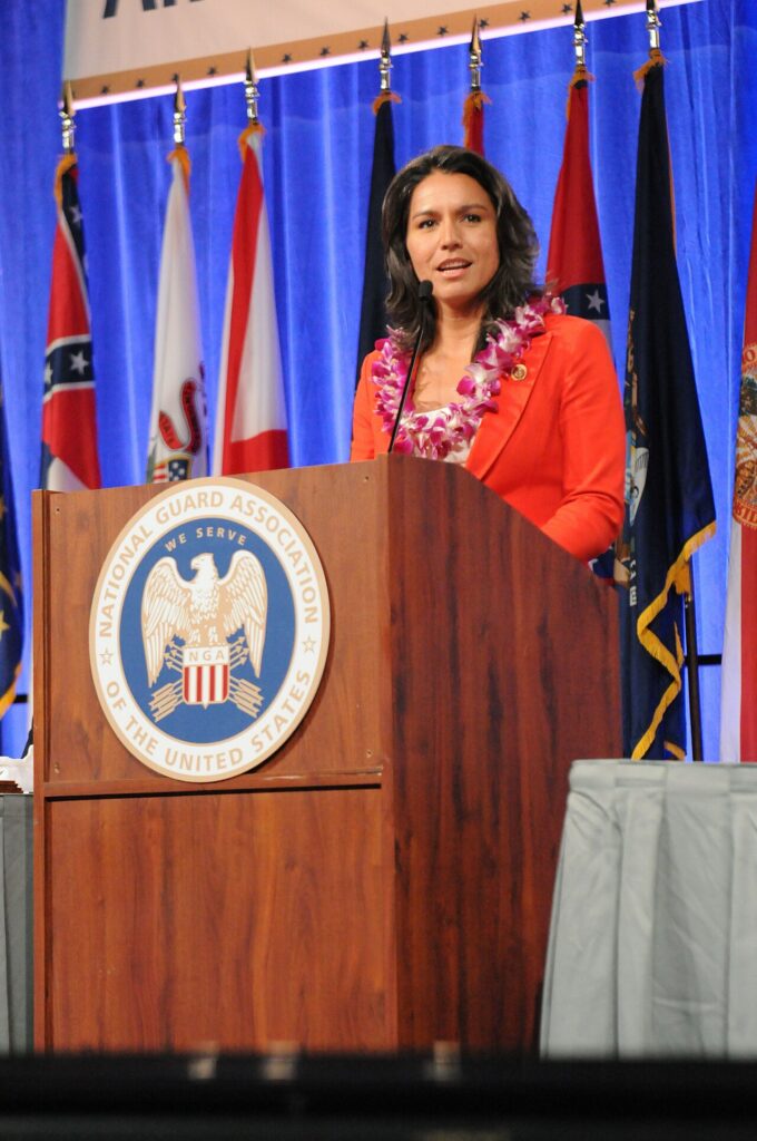 Tulsi Gabbard - Hawaii National Guard hosts 135th National Guard Association of the United States conference 130923-A-VC646-149
